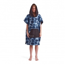 Nomadix Poncho Aqua mit Kapuze (weich, schnelltrocknend, kein haften von Sand/ Tierhaaren) blau 89x79cm Kinder